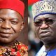 Past and present governors of Abia State, Dr. Alex Otti, and Dr. Okezie Ikpeazu