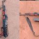 Weapons recovered from ESN fighters