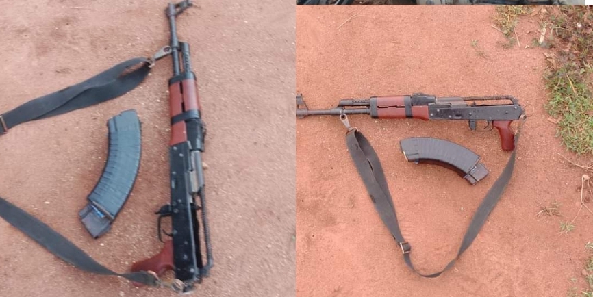 Weapons recovered from ESN fighters