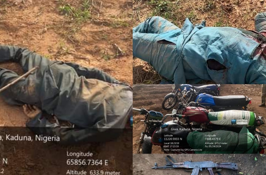 Terrorists eliminated by soldiers in Kaduna
