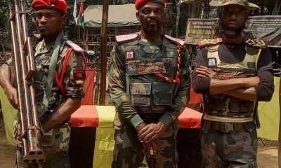 General Innocent Orji and his soldiers