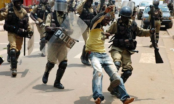 Ugandan security forces crack down on protesters