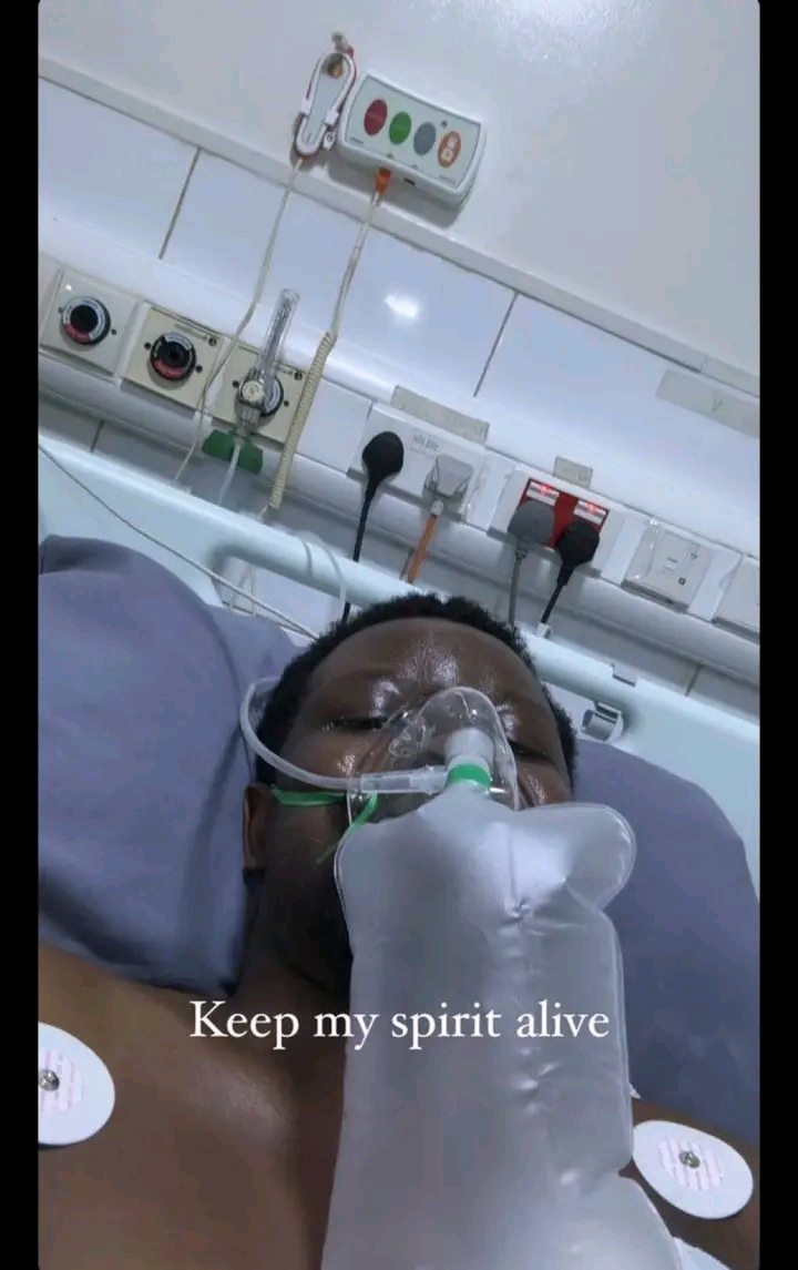 T G Omori in hospital 