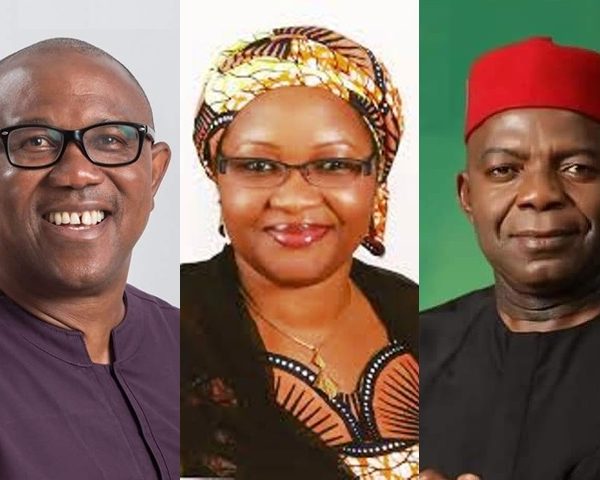 Peter Obi, Nenadi Usman, Alex Otti