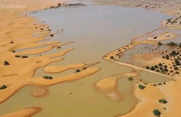 Sahara Desert flooded for first time in decades