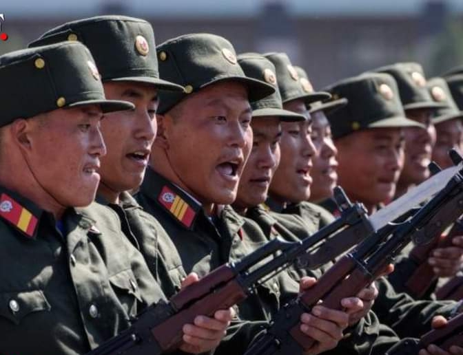 North Korean elite troops