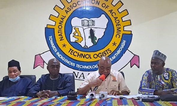 National Association of Academic Technologists (NAAT) during a press conference