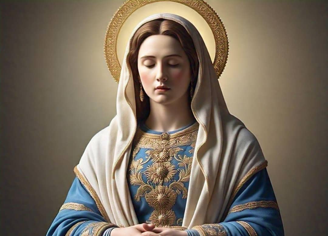 The immaculate conception of virgin mary