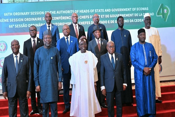 Tinubu urges ECOWAS leaders to emulate Ghanas democratic example