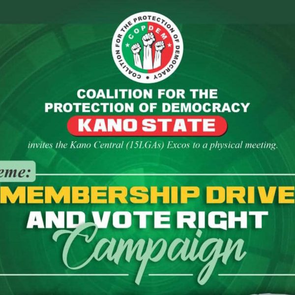 COPDEM’s call to action: Kano excos rally for democracy’s future