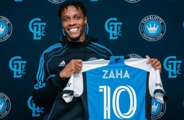 Wilfried Zaha joins Charlotte FC on loan, eyes new chapter in MLS