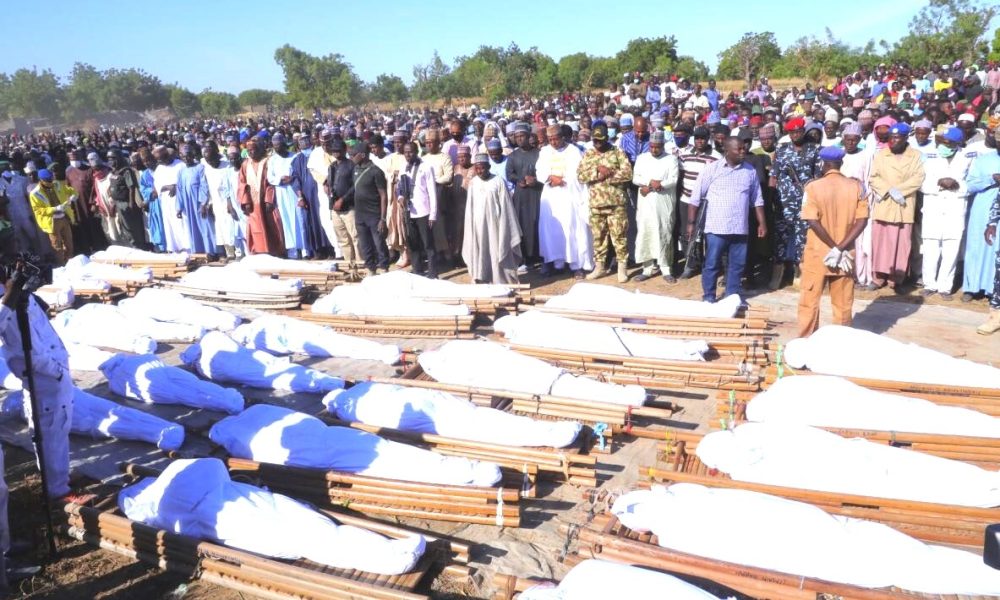 Mass burial conducted for Boko Haram victims