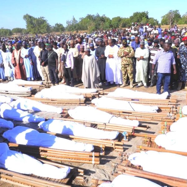 Mass burial conducted for Boko Haram victims