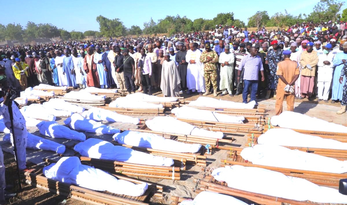Mass burial conducted for Boko Haram victims