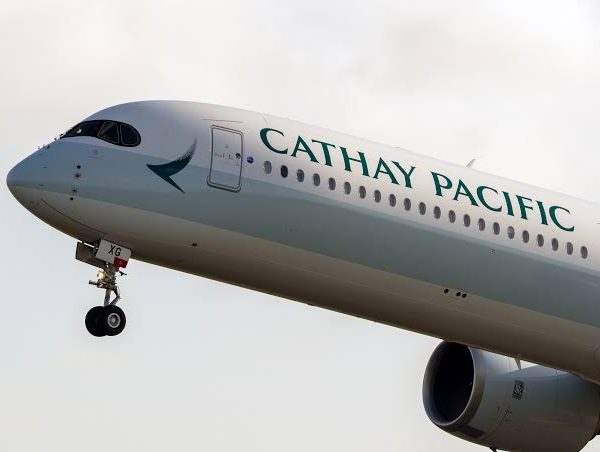 How Cathay Pacific aircraft landed in 2024 after taking off in 2025