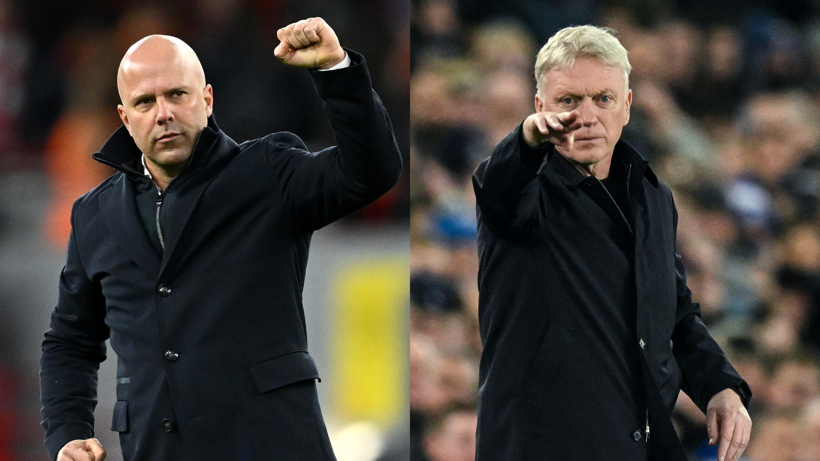 Arne Slot and David Moyes to lock horns at Goodison Park