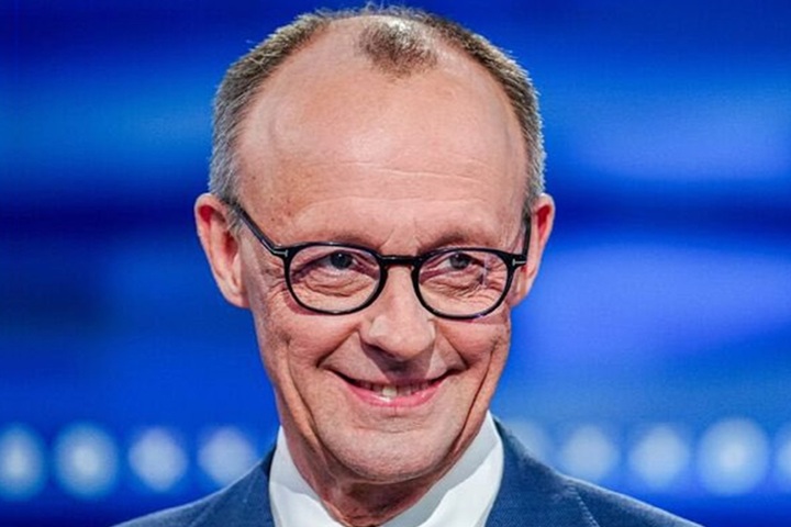 Leader of the conservative party, Friedrich Merz