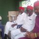 Chief George Moghalu with Labour Party Stakeholders at Nzam, Anambra West Local Government Area