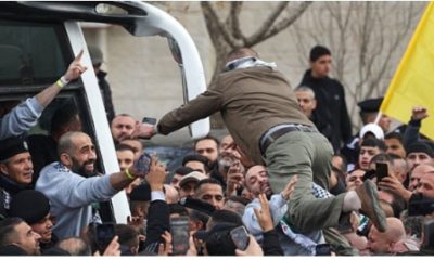 Released Palestinian prisoners