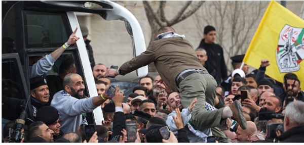 Released Palestinian prisoners