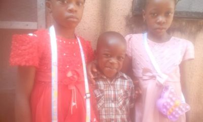 Ejezie Chikaima Daviana, Ejezie Chimziterem Dominica and master Ejezie Chimdilim David