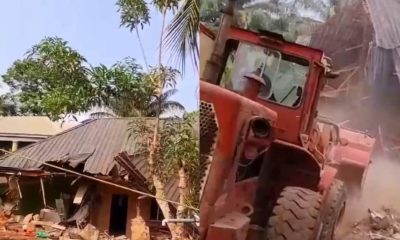 Kidnappers' hideout demolished by Anambra State govt