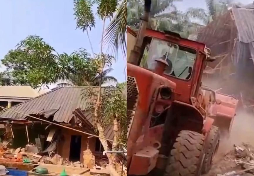 Kidnappers' hideout demolished by Anambra State govt