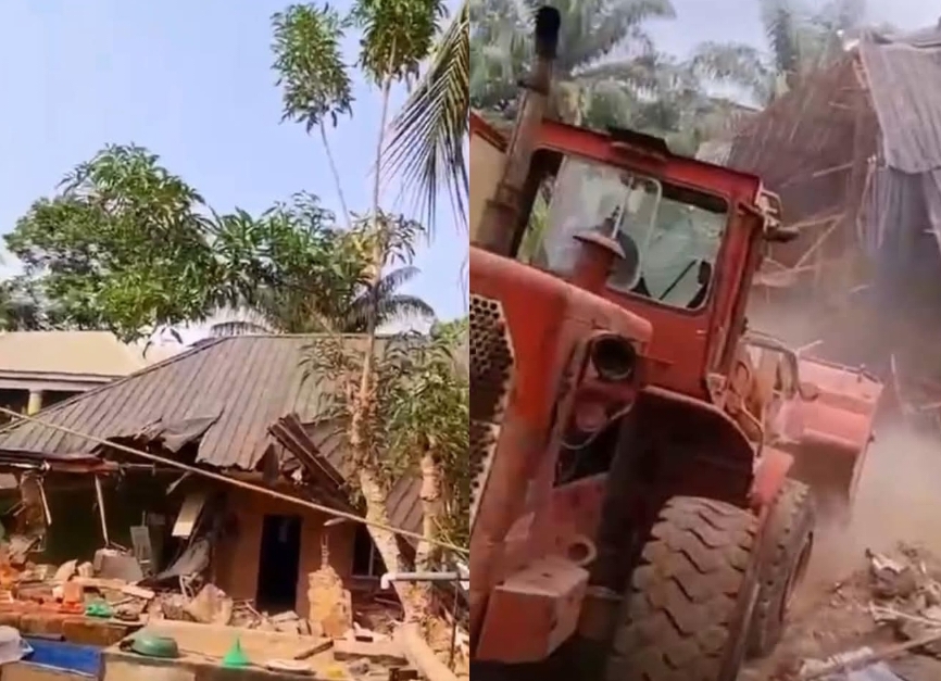 Kidnappers' hideout demolished by Anambra State govt
