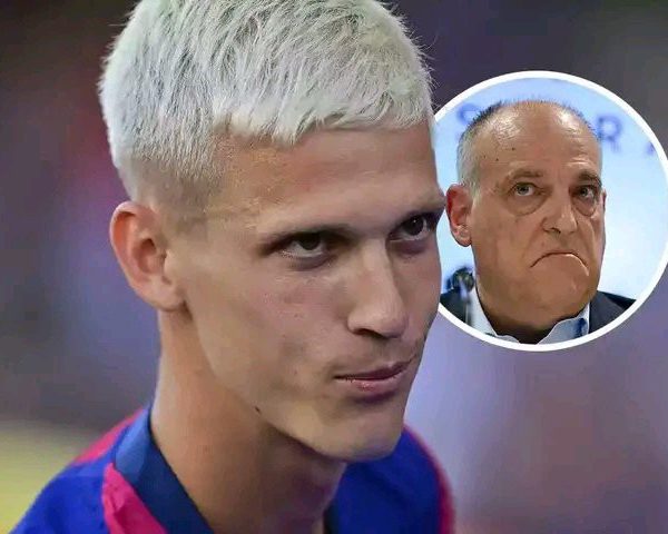 Tebas takes on Barcelona again: La Liga president fights to revoke Dani Olmo’s registration