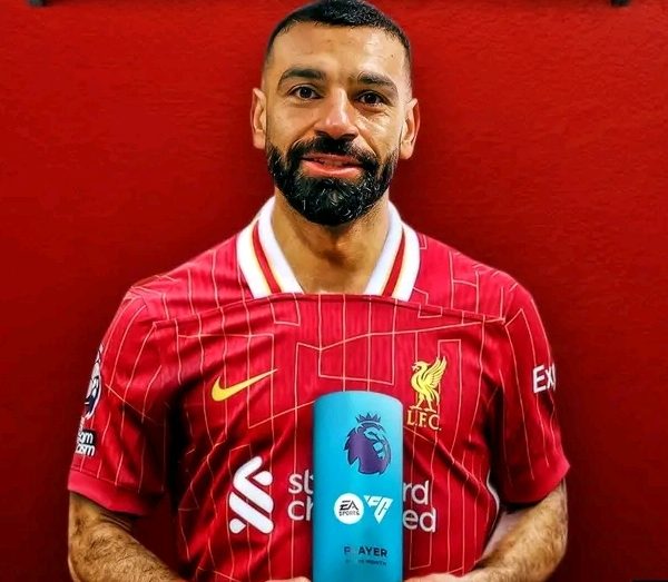 Salah wins record-equalling 7th Premier League Player of the Month award
