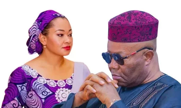 Video: Akpabio’s wife responds as Natasha accuses Senate president of sexual harassment