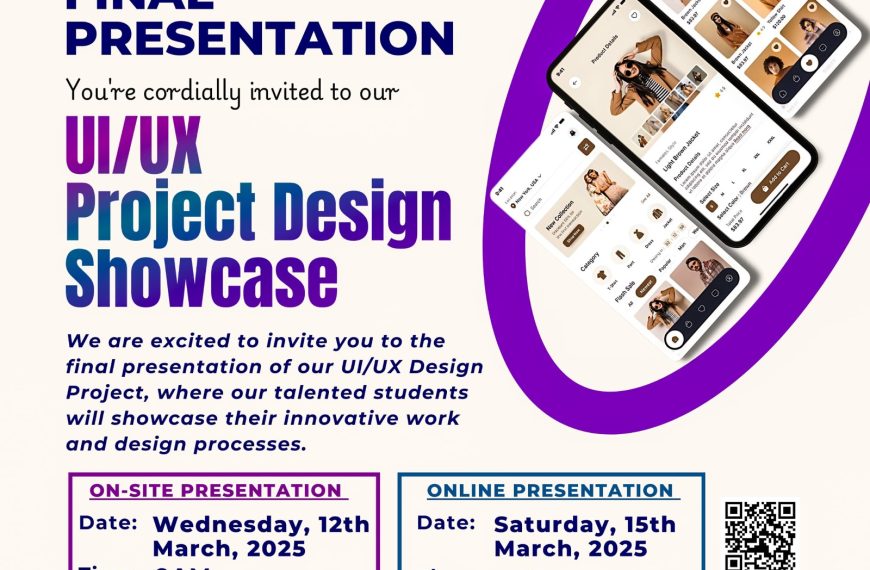 Experience cohort 4’s UI/UX design showcase at DDM!