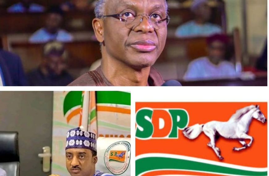 El-Rufai’s SDP Call
