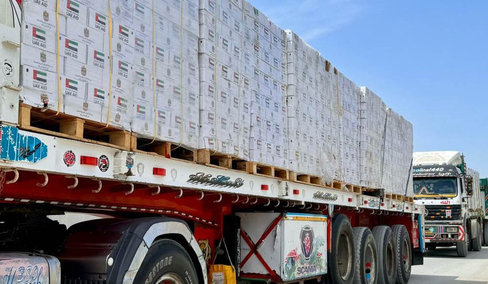Israel sends aid