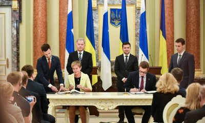Ukraine and Finland sign defence cooperation agreement