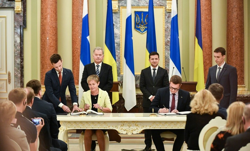 Ukraine and Finland sign defence cooperation agreement