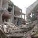 Collapsed building in Lekki