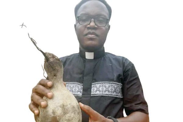 Catholic priest abandons priesthood for traditional religion, becomes a native doctor