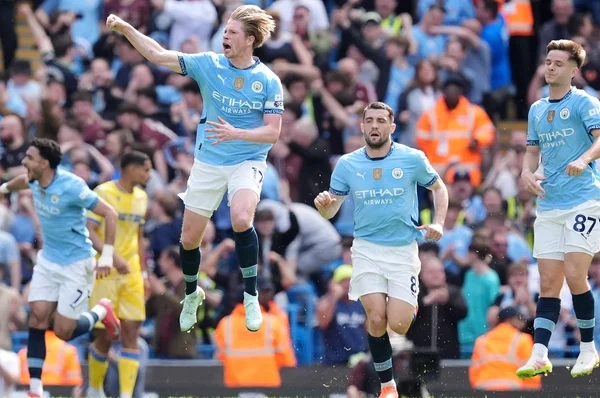 City wallop Palace, boost champions league qualification hopes