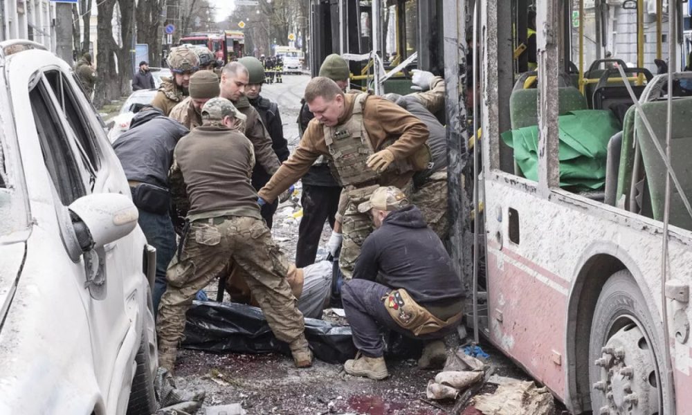 Nine killed in Russia attack on bus in Ukraine