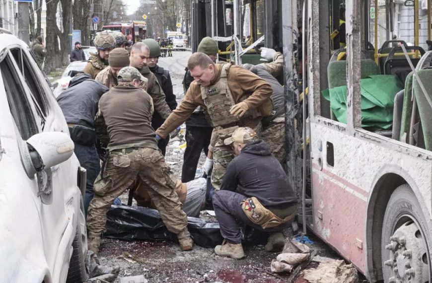 Nine killed in Russia attack on bus in Ukraine