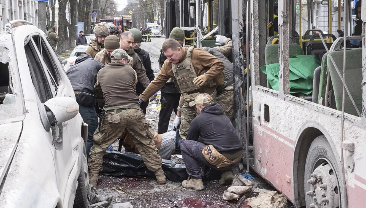 Nine killed in Russia attack on bus in Ukraine