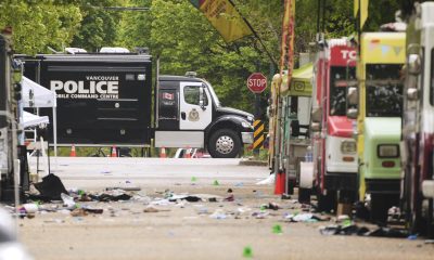 11 die in car-ramming attack in Canada