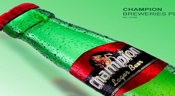 Job vacancy at Champion Breweries