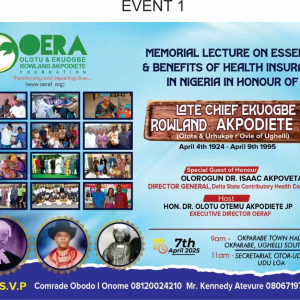 Olotu & Ekuogbe R foundation sparks debate with lectures honoring Chief Akpodiete’s legacy