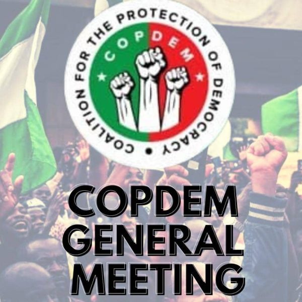 Breaking: COPDEM announces general meeting for April 6, 2025