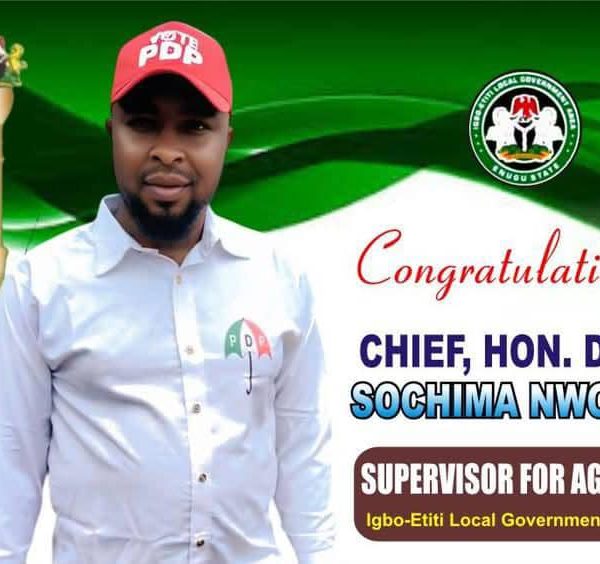 Just in: Dr. Sochima Nwodi takes charge to revive Igbo-Etiti agriculture