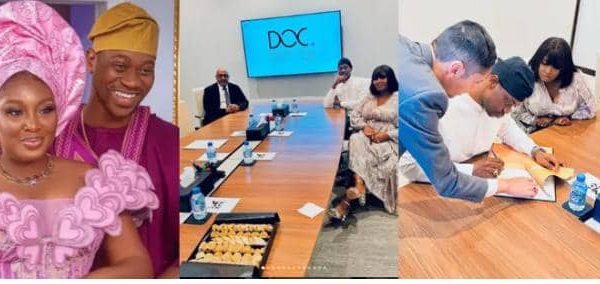 Lateef Adedimeji and wife Mo Bimpe sign landmark brand ambassador deal with KON Group Qatar