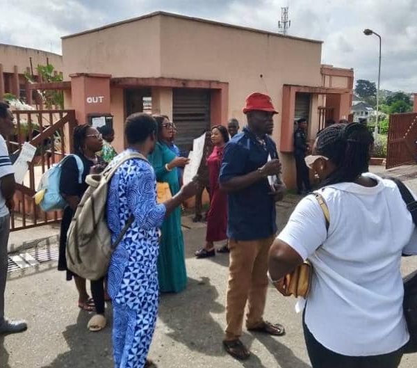 Federal workers storm streets in Oyo as strike over unpaid wages paralyses government offices
