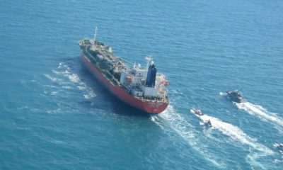 Iranian forces seize two foreign tankers